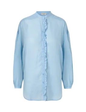 A'Journey London - Caroline Shirt in Sky Blue
