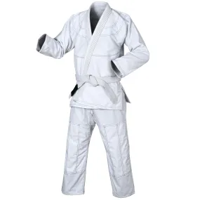 Brazilian Jiu Jitsu Gi for Men and Women, Lightweight and Preshrunk With a Free White Belt for Grappling Uniform Kimonos