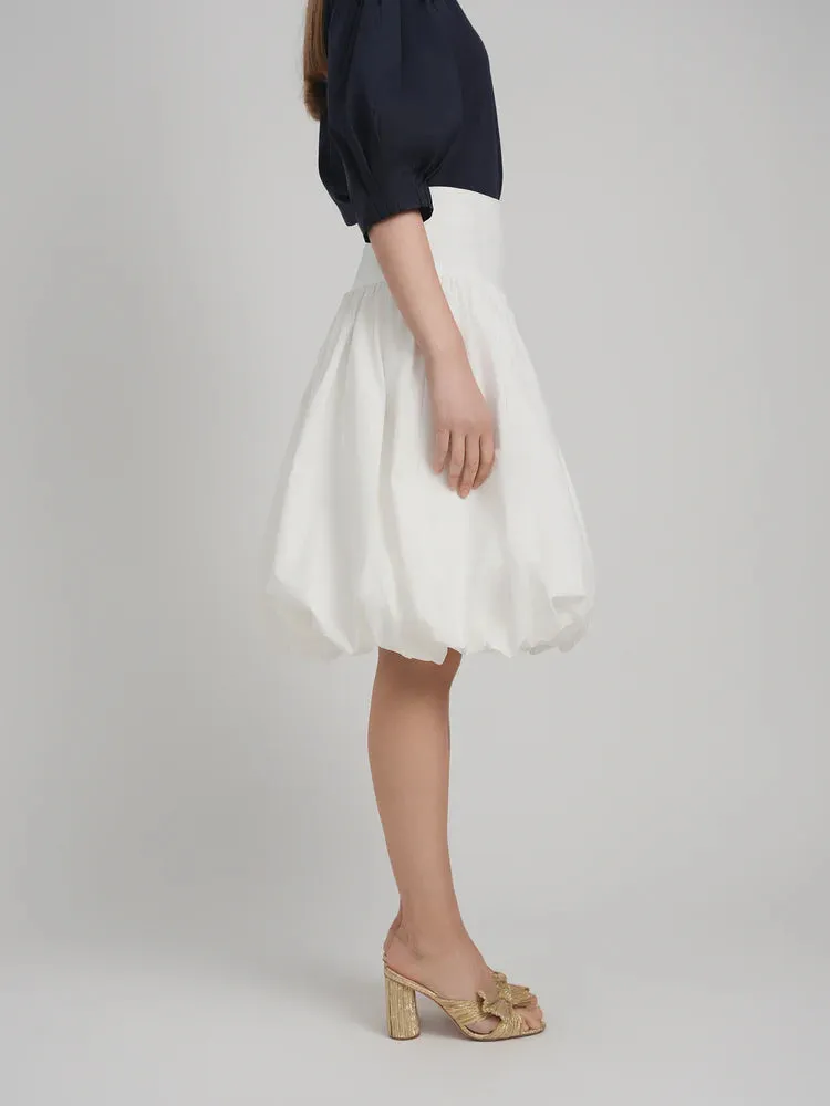 BUBBLE SKIRT (WHITE)