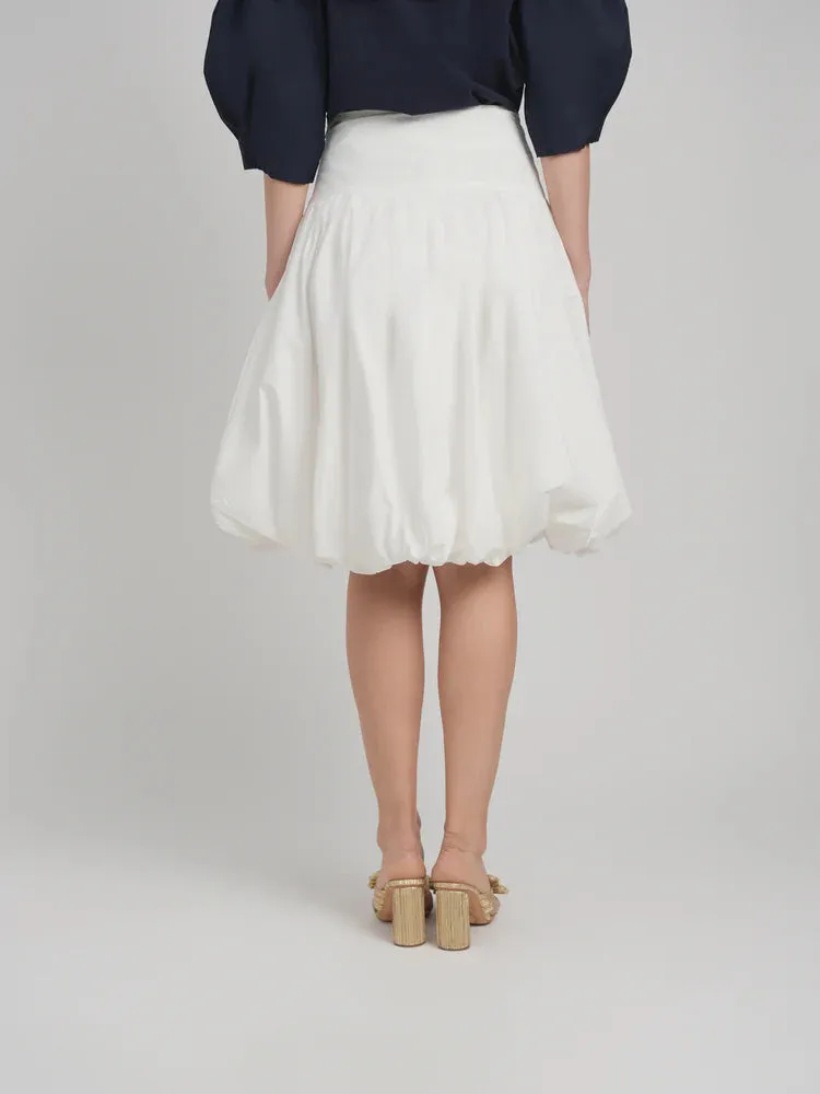 BUBBLE SKIRT (WHITE)