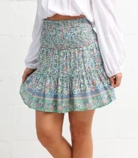 Calypso Mini Skirt In Oasis