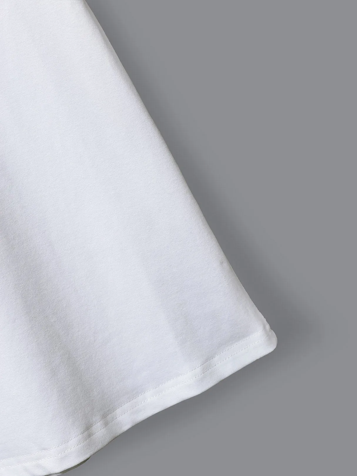 Custom Crew Neck Round Neck Embroidered Printed Short Sleeve White T-Shirts