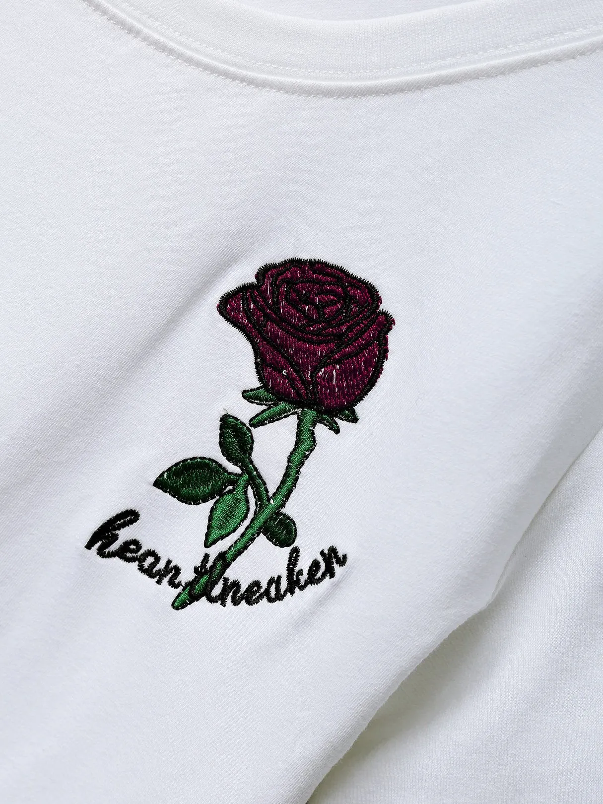 Custom Crew Neck Round Neck Embroidered Printed Short Sleeve White T-Shirts
