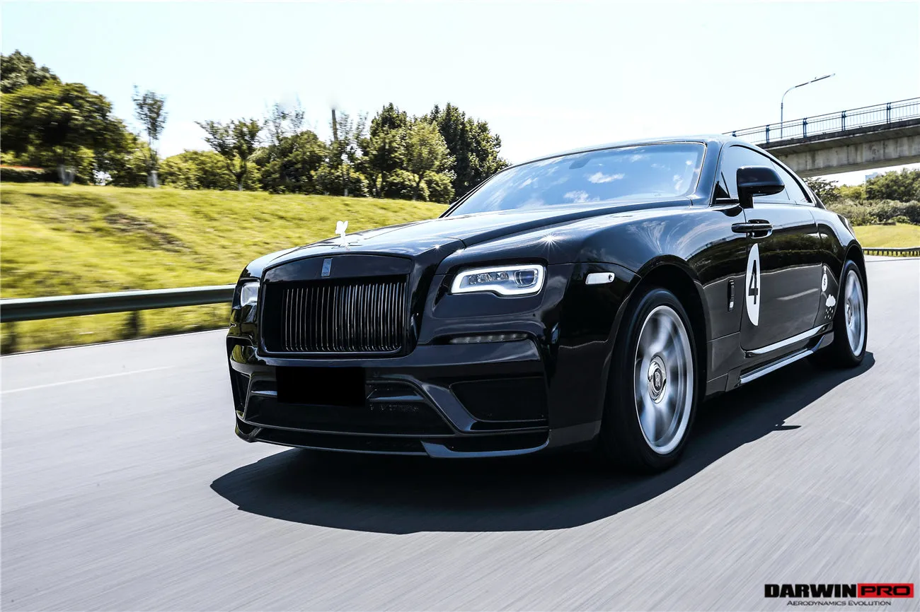 DarwinPRO 2016-2020 Rolls-Royce Wraith BKSS Style Carbon Fiber Side Skirts