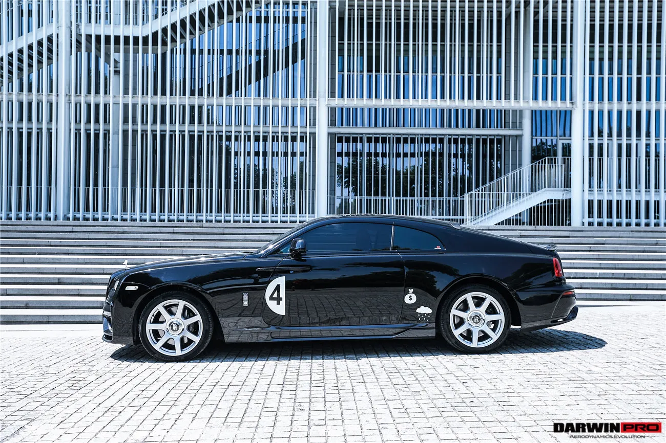DarwinPRO 2016-2020 Rolls-Royce Wraith BKSS Style Carbon Fiber Side Skirts