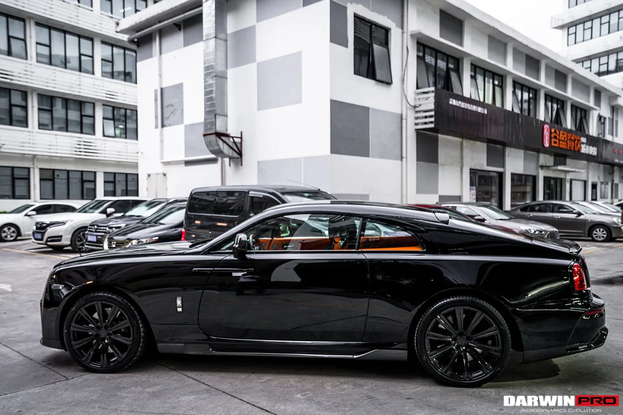 DarwinPRO 2016-2020 Rolls-Royce Wraith BKSS Style Carbon Fiber Side Skirts