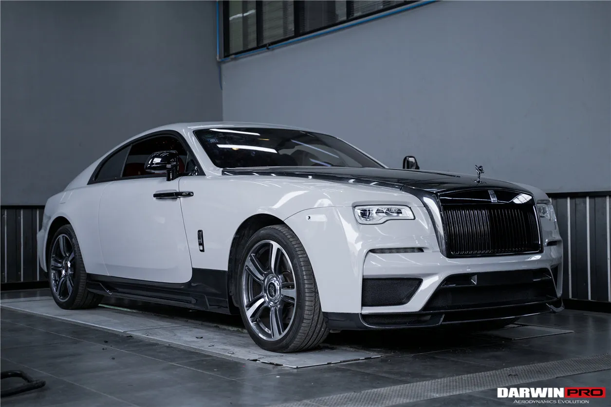 DarwinPRO 2016-2020 Rolls-Royce Wraith BKSS Style Carbon Fiber Side Skirts