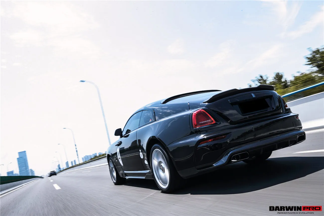 DarwinPRO 2016-2020 Rolls-Royce Wraith BKSS Style Carbon Fiber Side Skirts