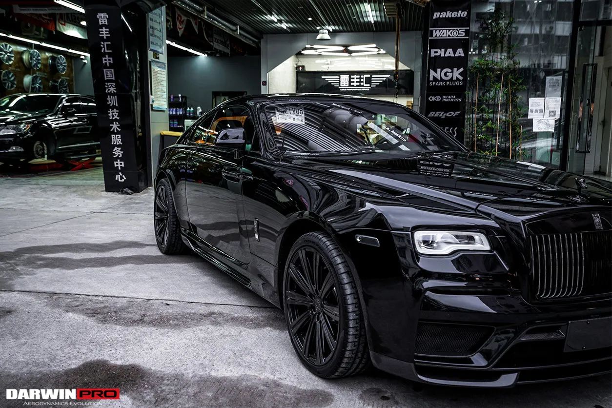 DarwinPRO 2016-2020 Rolls-Royce Wraith BKSS Style Carbon Fiber Side Skirts