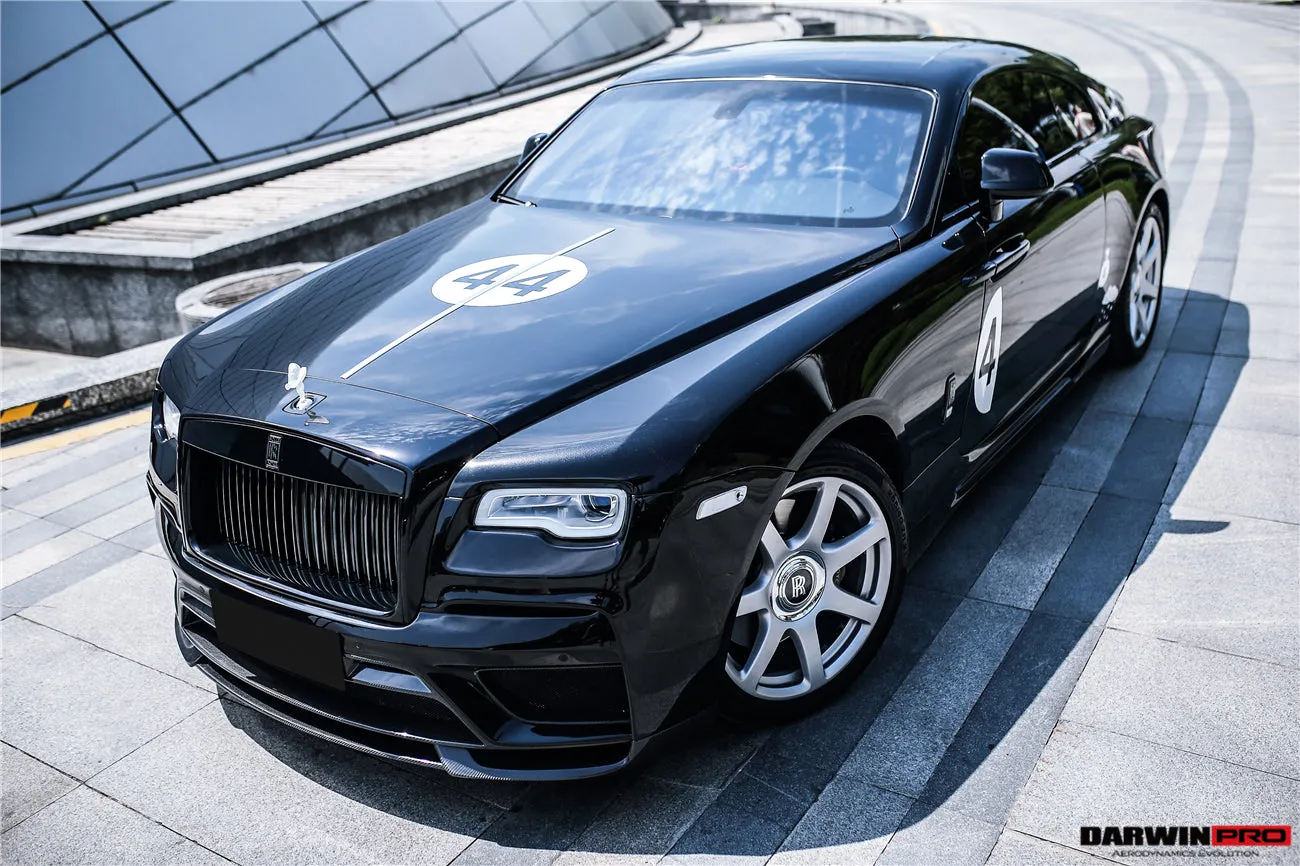 DarwinPRO 2016-2020 Rolls-Royce Wraith BKSS Style Carbon Fiber Side Skirts