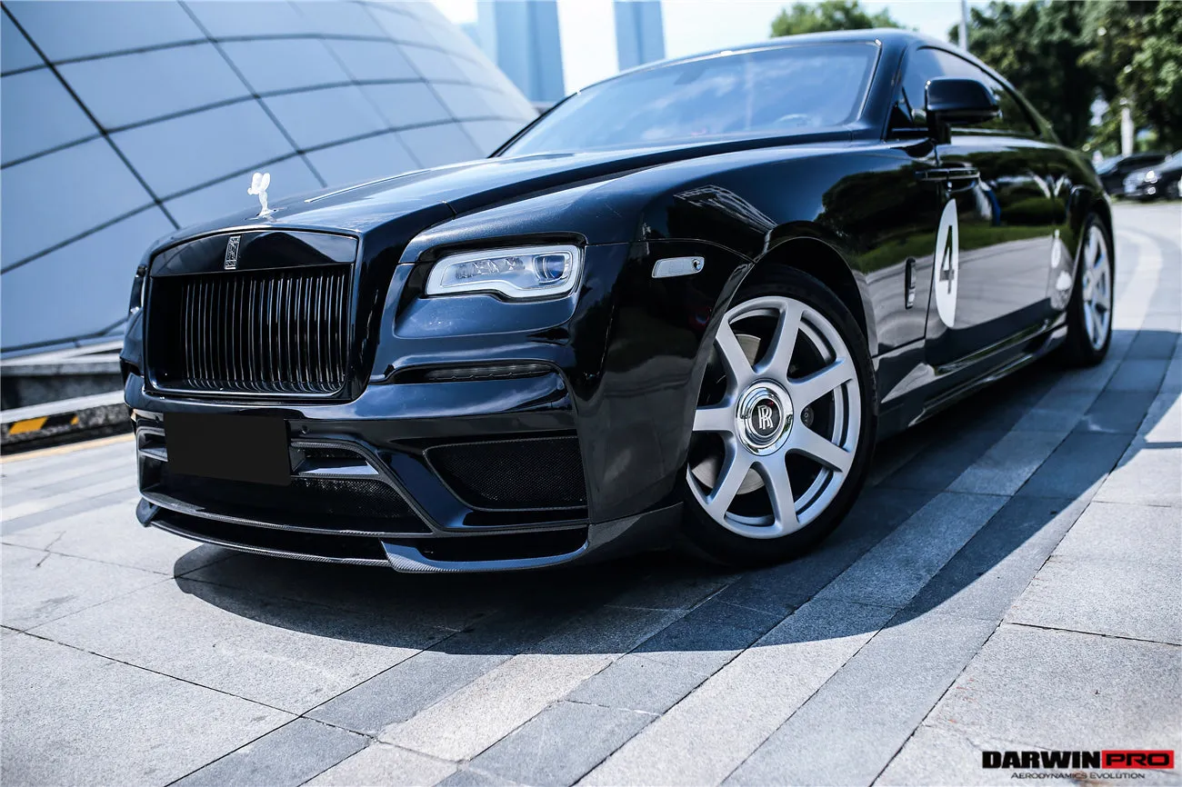 DarwinPRO 2016-2020 Rolls-Royce Wraith BKSS Style Carbon Fiber Side Skirts