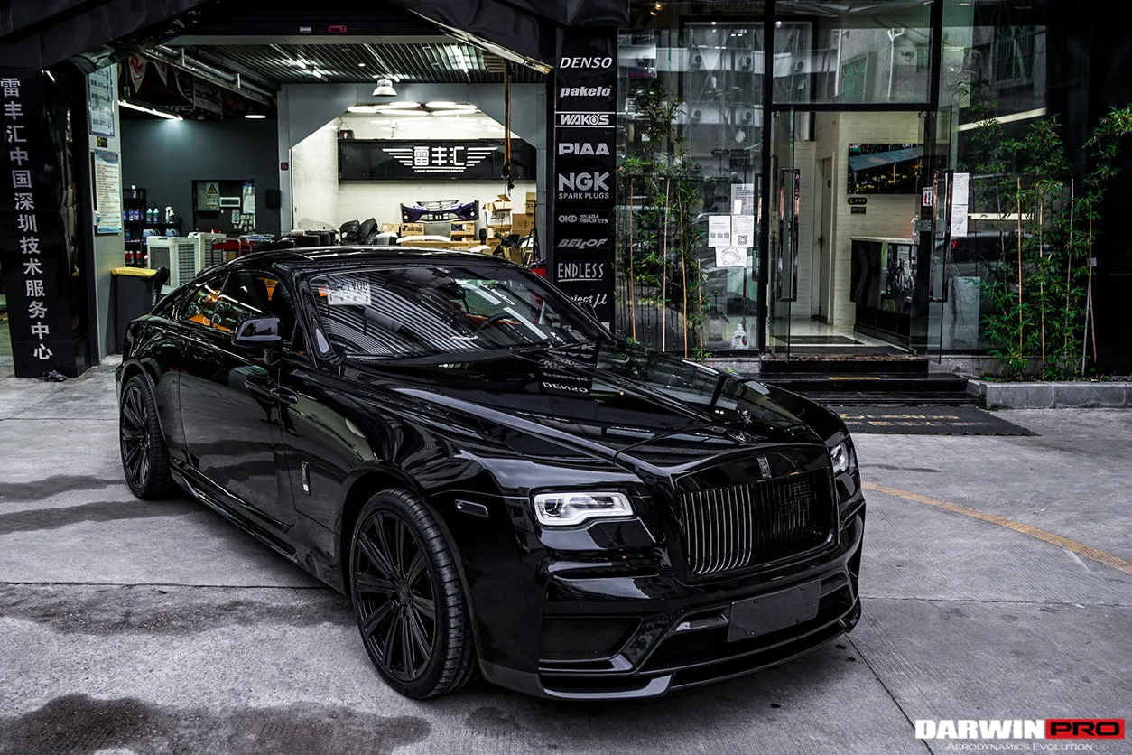 DarwinPRO 2016-2020 Rolls-Royce Wraith BKSS Style Carbon Fiber Side Skirts