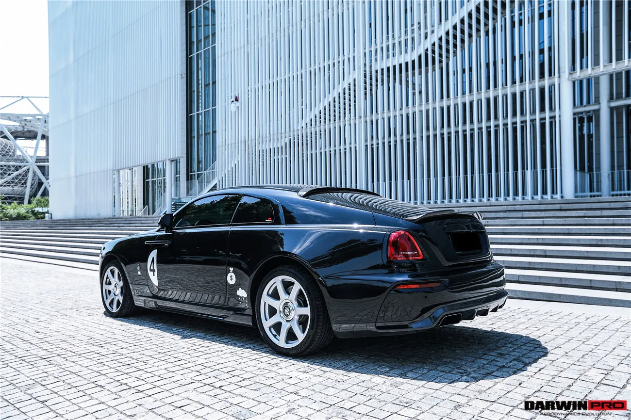 DarwinPRO 2016-2020 Rolls-Royce Wraith BKSS Style Carbon Fiber Side Skirts