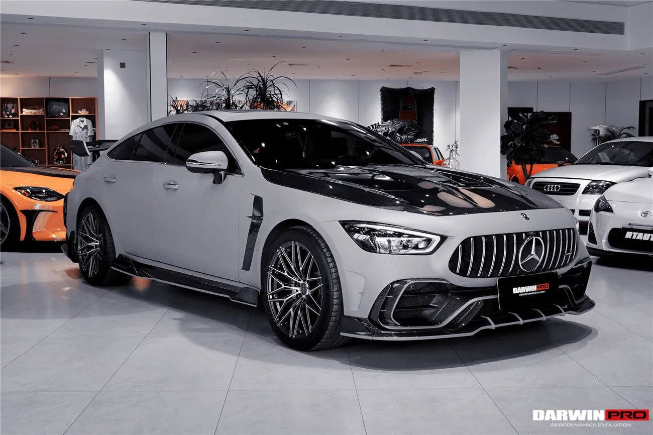 DarwinPRO 2019-2024 Mercedes Benz AMG GT50 GT53 GT43 GT63 GT63S 4Door Coupe X290 IMP Performance Ver.2 Side Skirts
