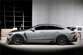DarwinPRO 2019-2024 Mercedes Benz AMG GT50 GT53 GT43 GT63 GT63S 4Door Coupe X290 IMP Performance Ver.2 Side Skirts