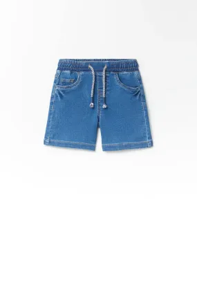 Denim Shorts - Blue