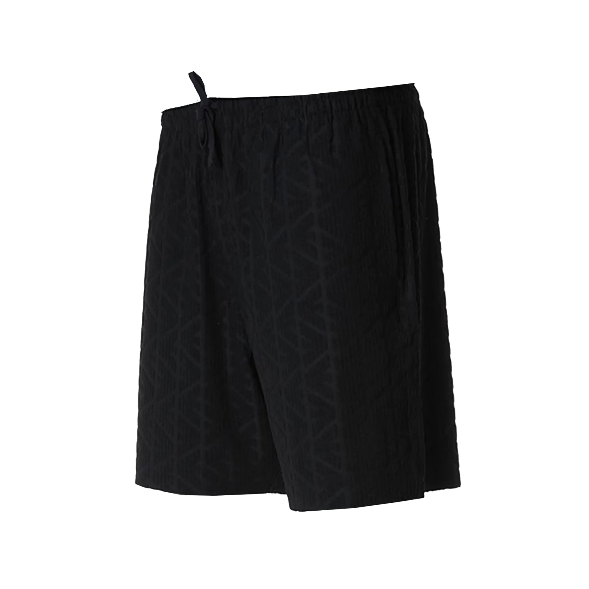 Emporio Armani Beach Woven All Over Eagle Bermuda Shorts Black