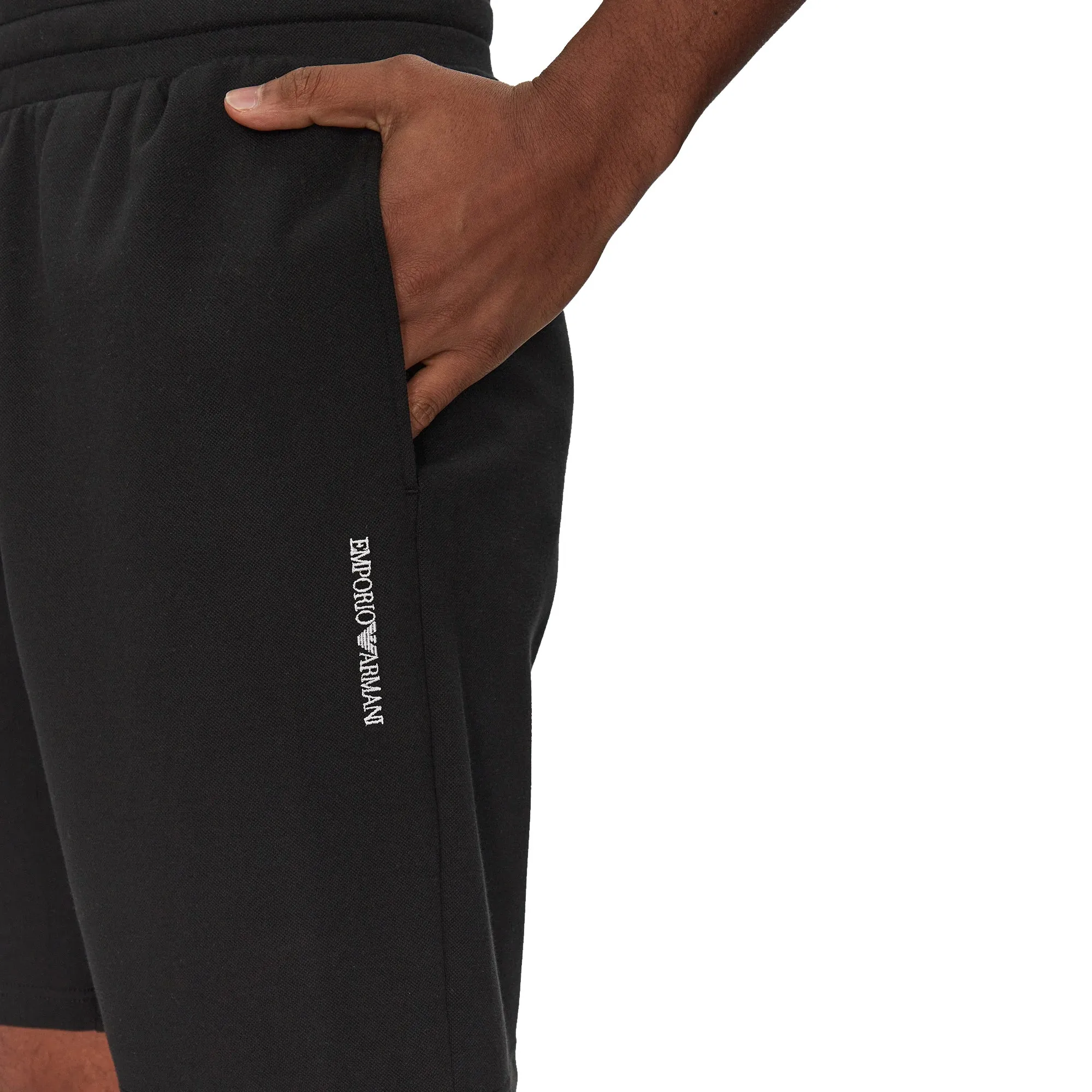 Emporio Armani Lounge Bermuda Shorts Black