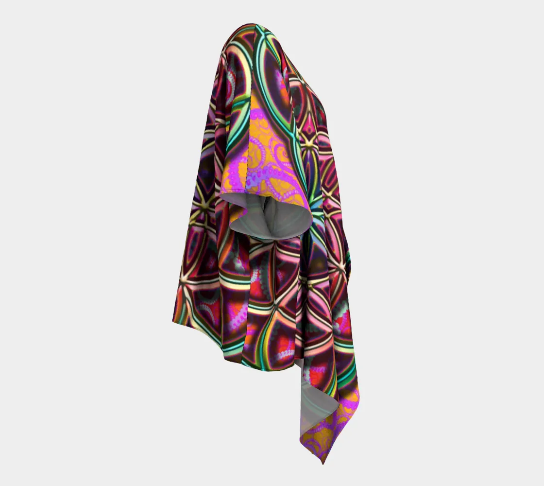 FLOWER OF LIFE | DRAPED KIMONO | IMRAN