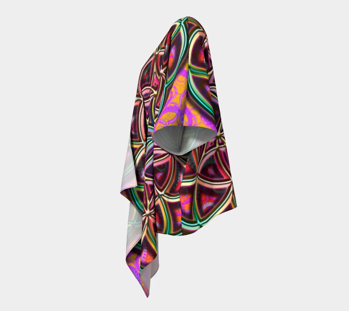 FLOWER OF LIFE | DRAPED KIMONO | IMRAN