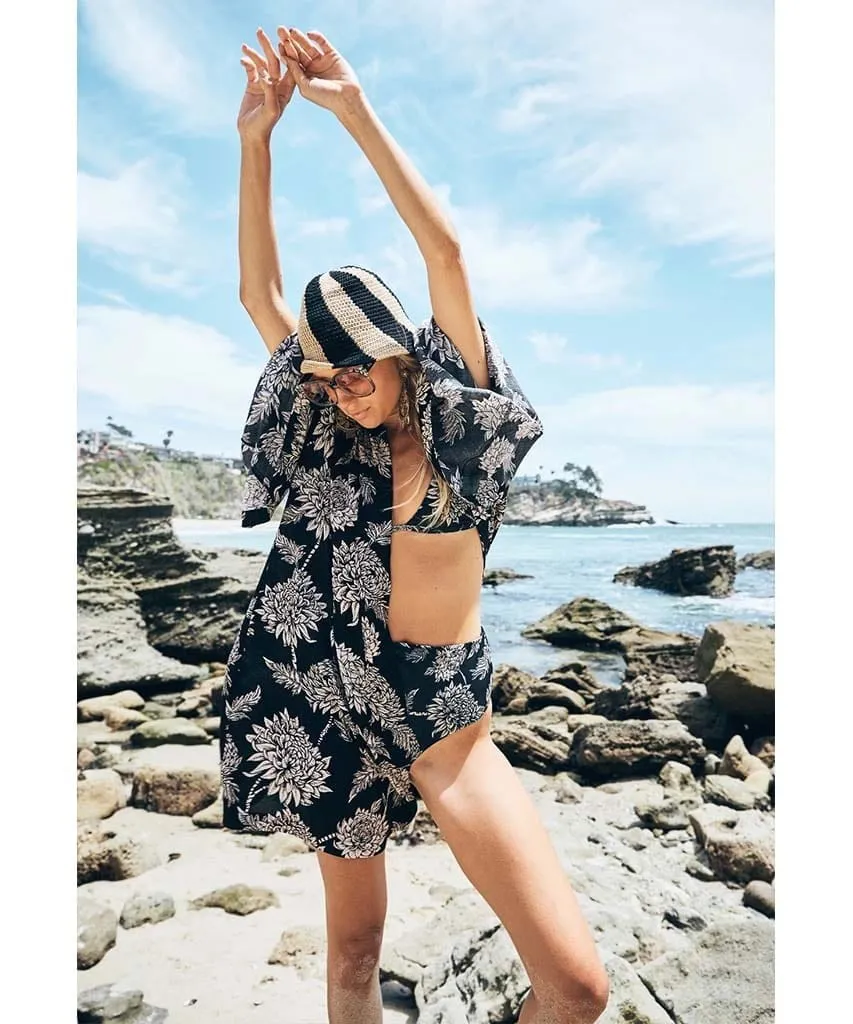 Hitchhiker Kimono Black Dahlia