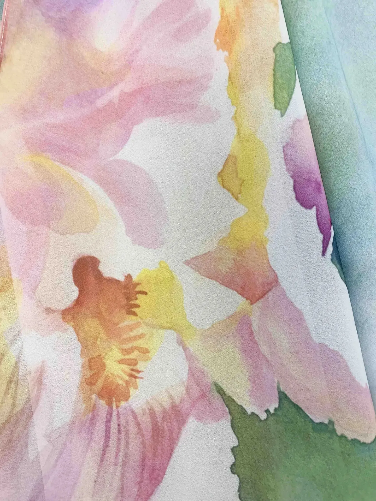 JC070961  Floral Watercolor Kimono