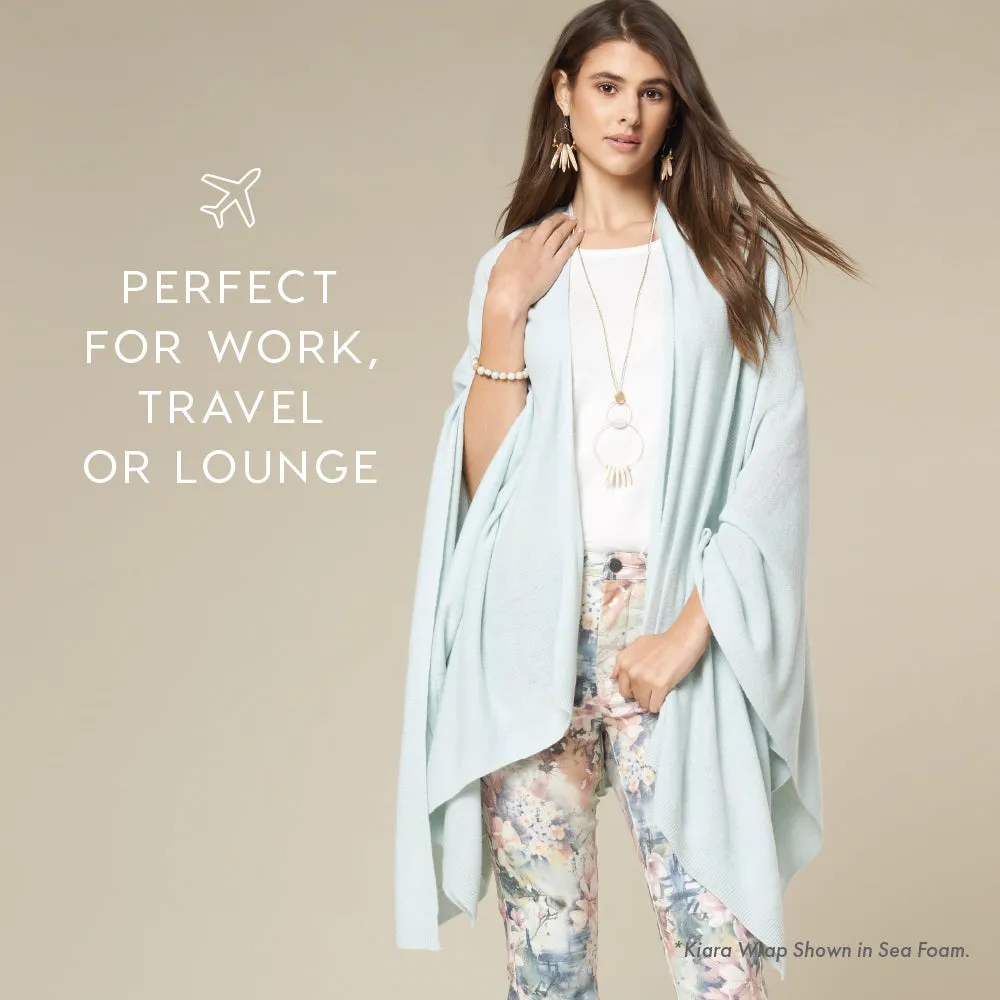 Kiara Lightweight Wrap - Silver