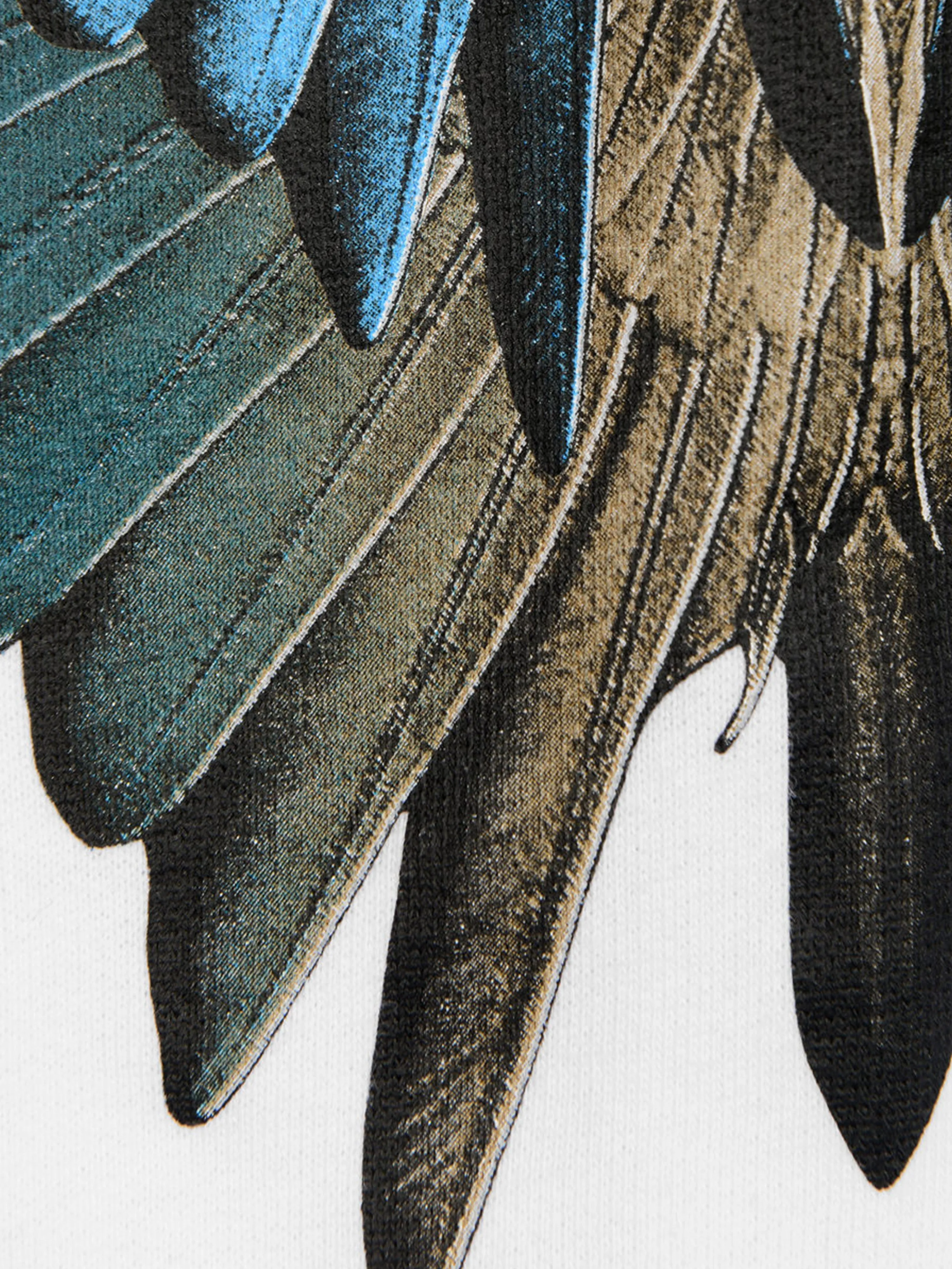 Marcelo Burlon Boys Shorts - & Turquoise Wings Bermuda Shorts