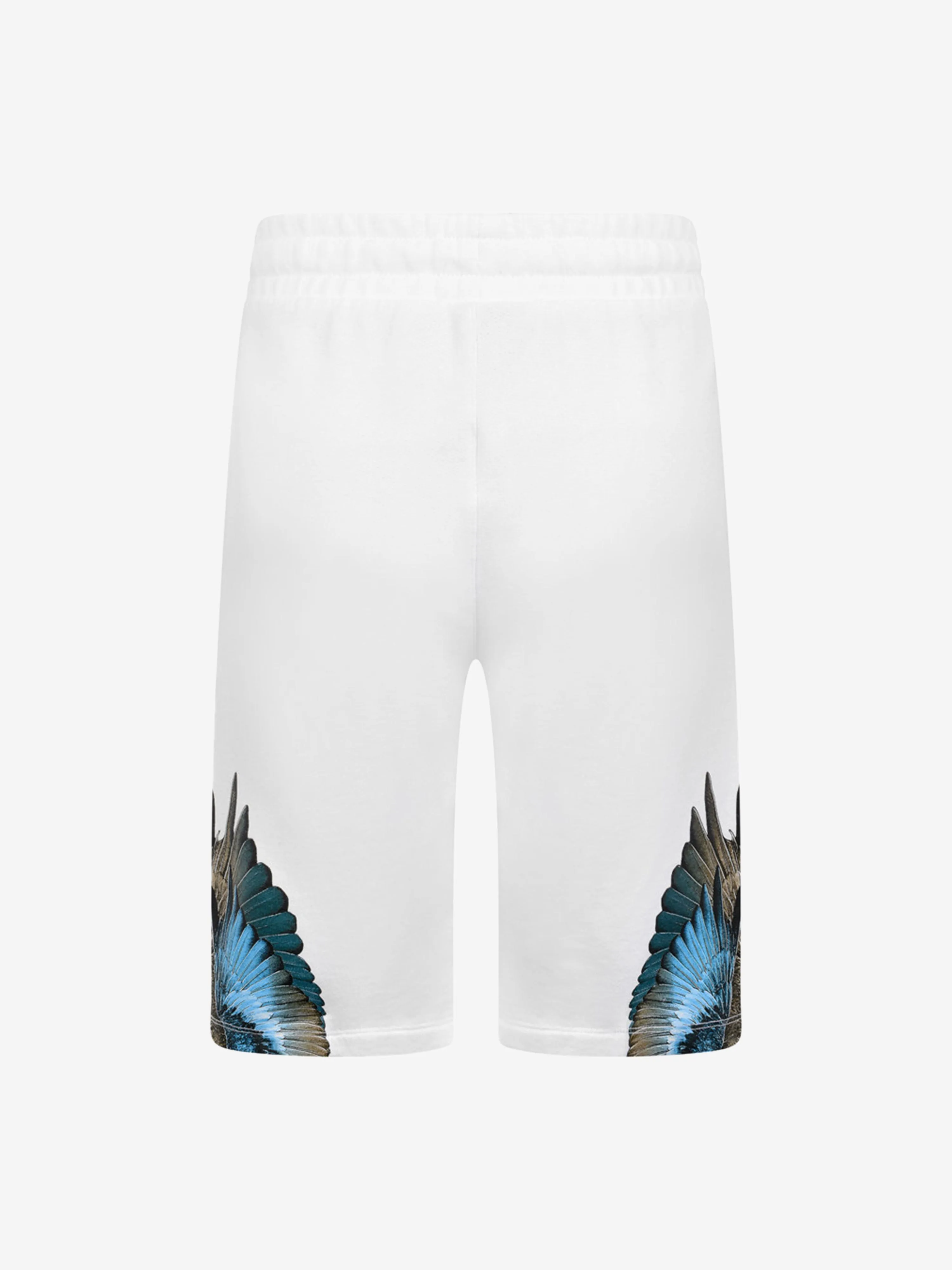 Marcelo Burlon Boys Shorts - & Turquoise Wings Bermuda Shorts