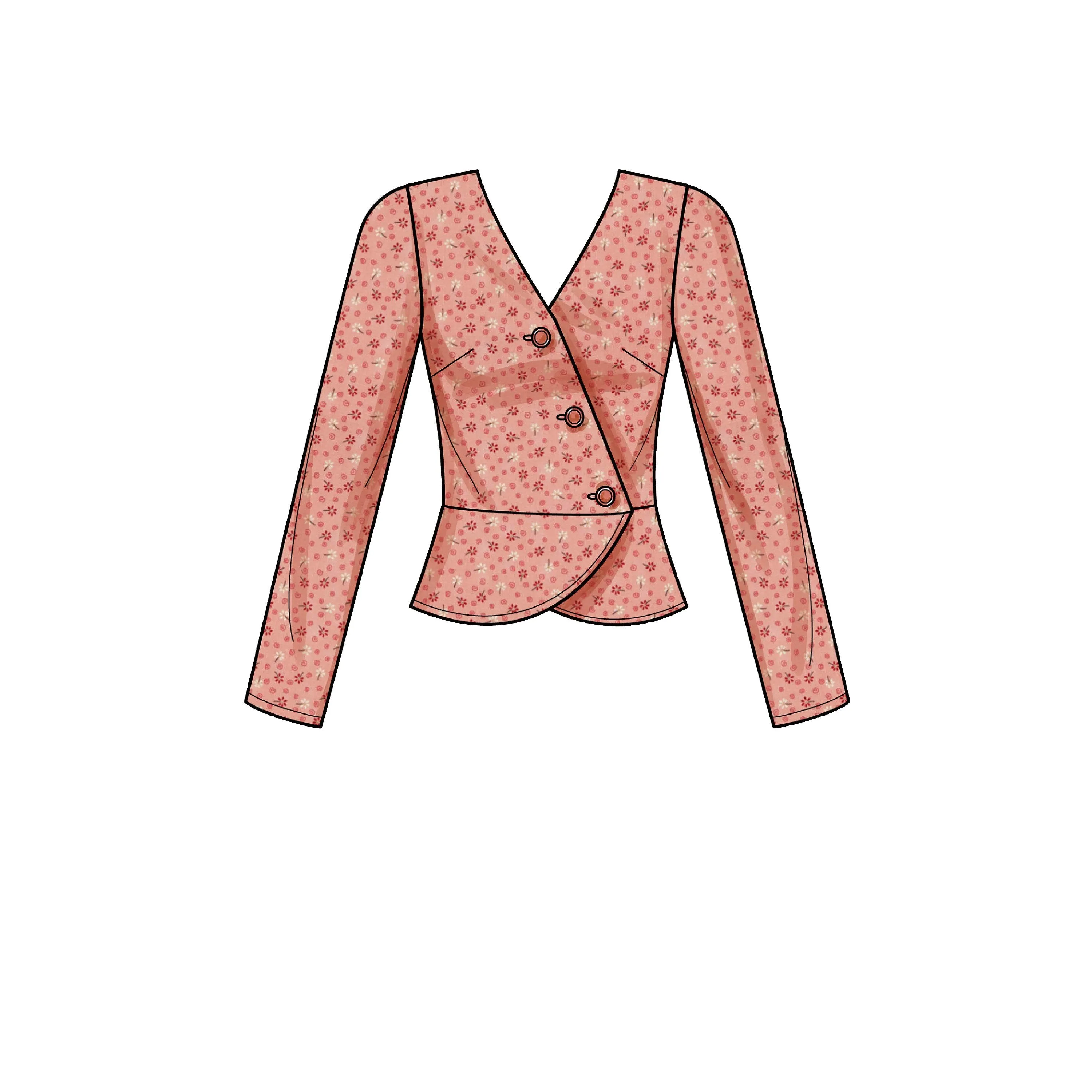 New Look Sewing Pattern 6700 Tops