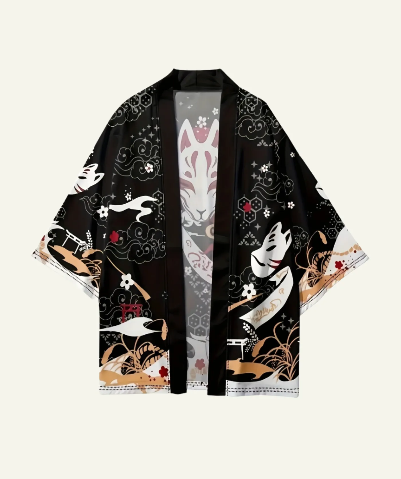 Playful Anime Kimono