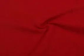 Precut of 1.5 Meter of Red Plain Wool Felt Fabric