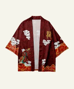 Red Dragon Kimono
