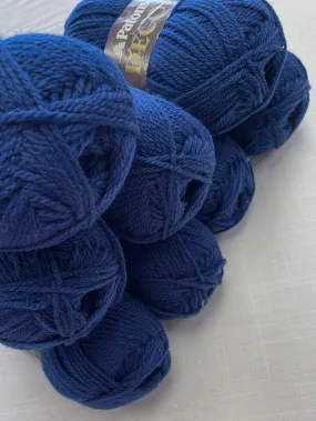 SALE Yarn Acrylic/Wool Blend - Deep Country Blue