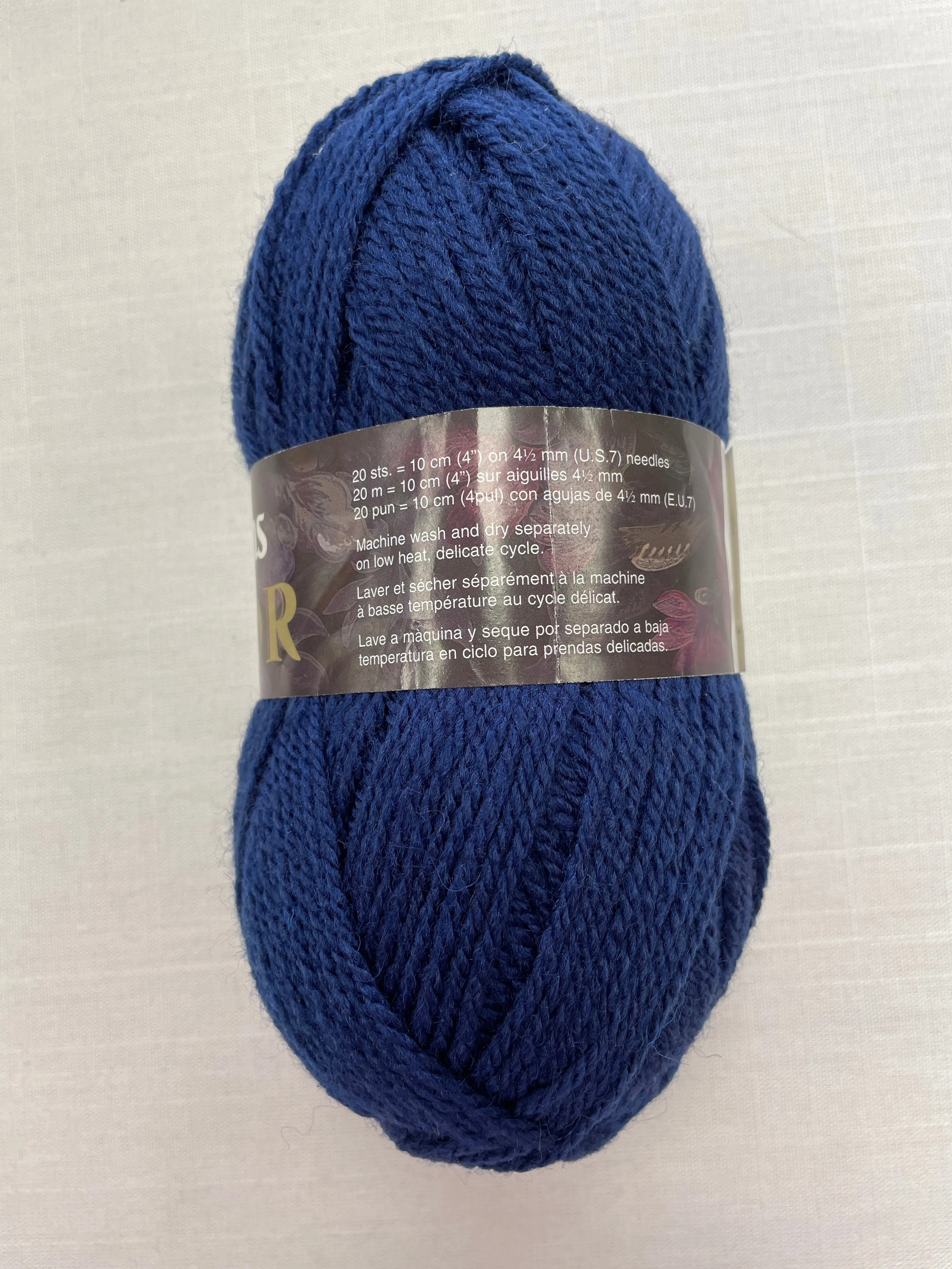 SALE Yarn Acrylic/Wool Blend - Deep Country Blue