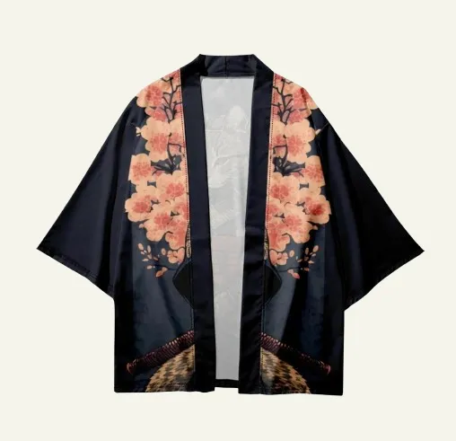 Samurai Cat Kimono