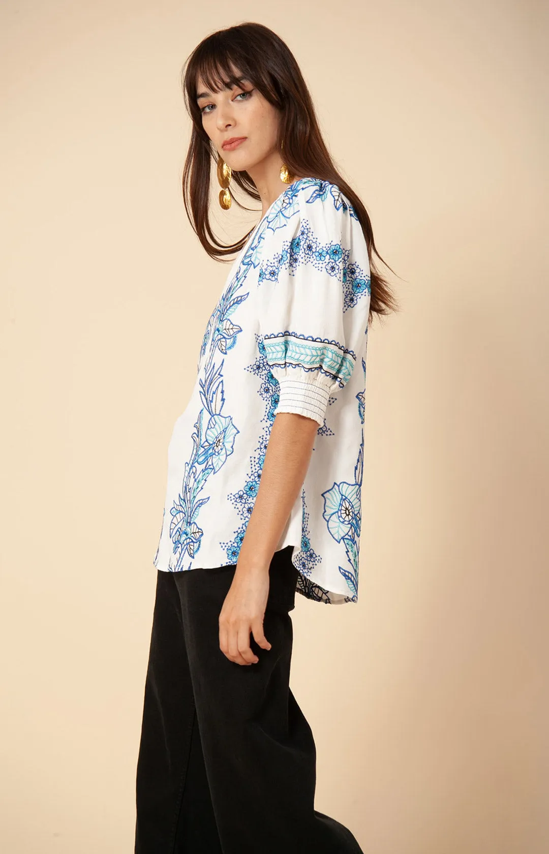 Sienna Smocked Top