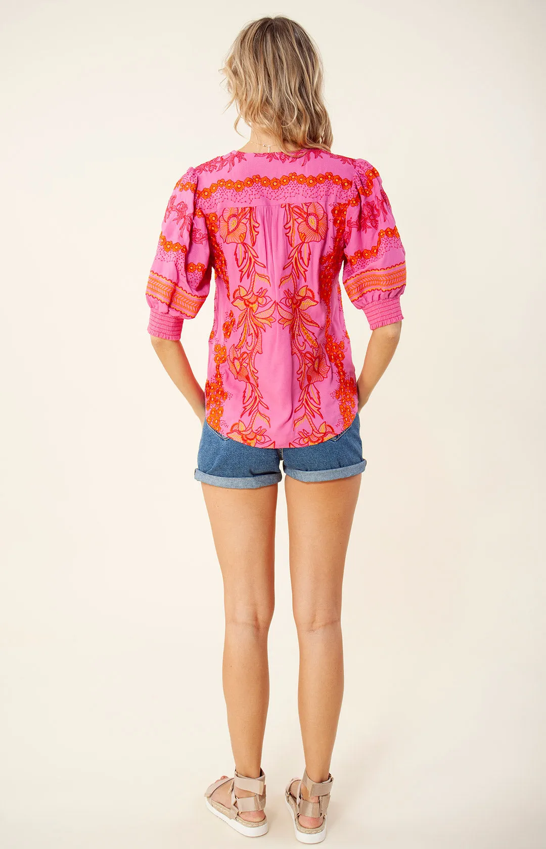 Sienna Smocked Top