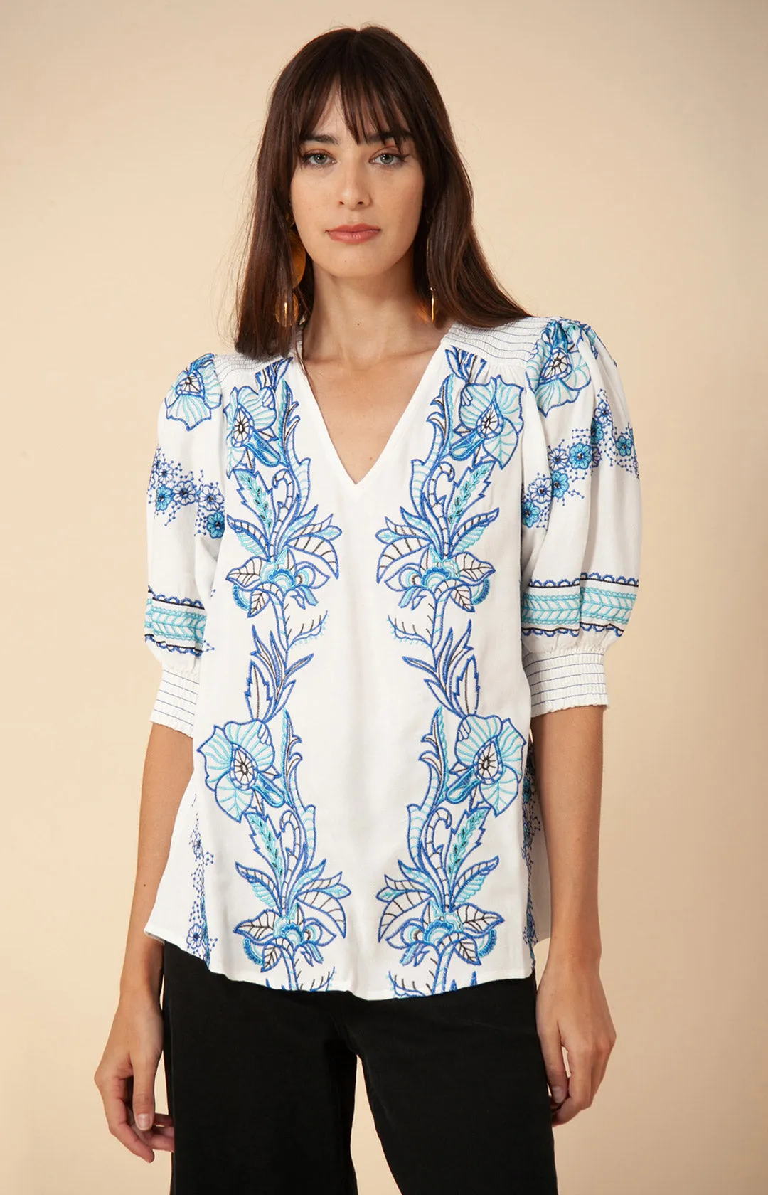 Sienna Smocked Top