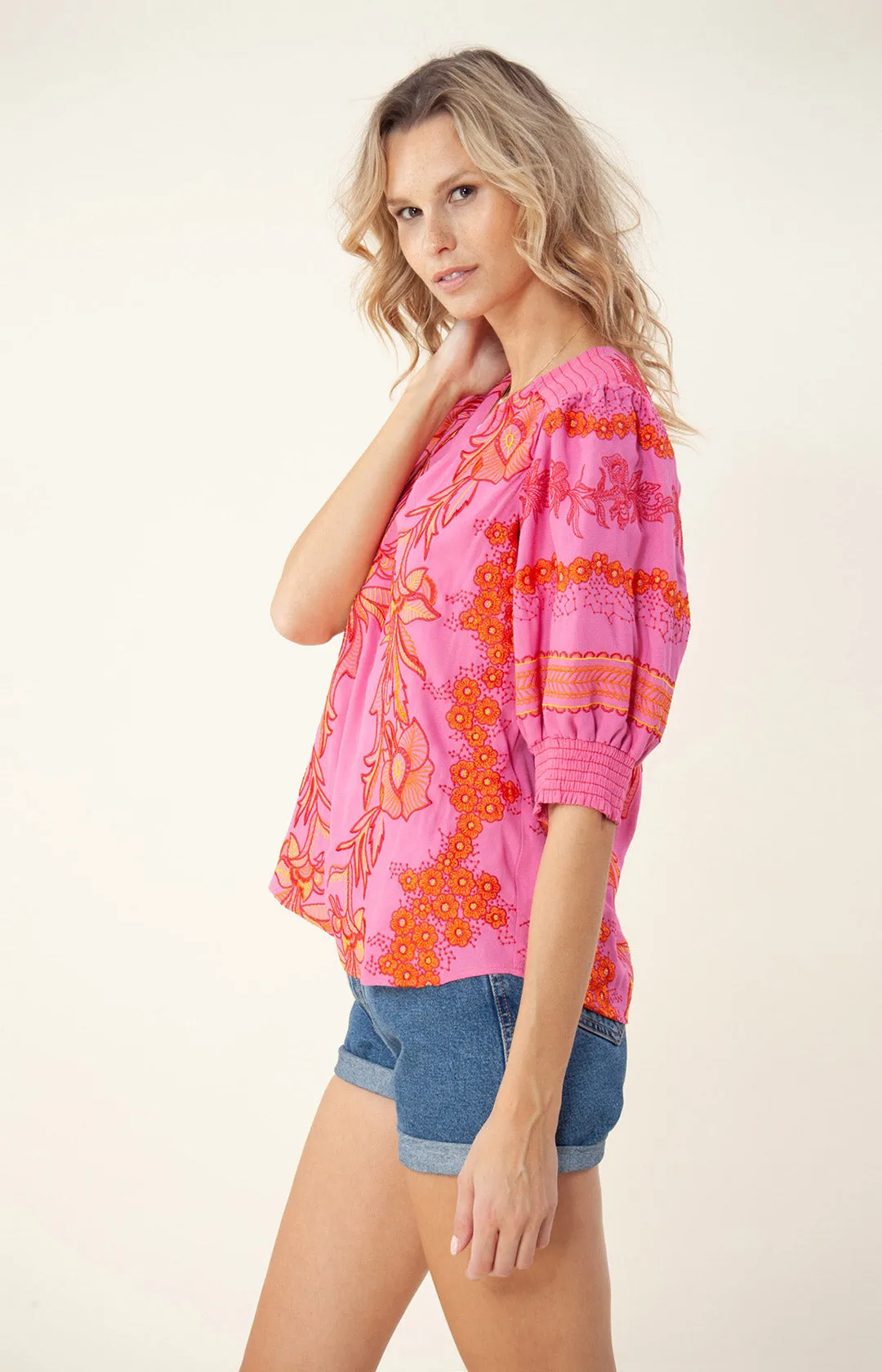 Sienna Smocked Top