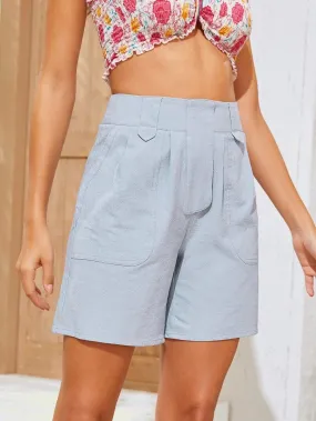 Slant Pocket Bermuda Shorts