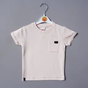 Solid Casual Half Sleeves T-shirt for Boys