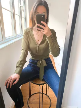 The Alexa Wrap - Olive